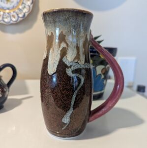Handcrafted Ceramic Coffee Mugwith Unique Glaze